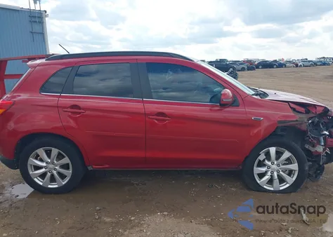 2015 Mitsubishi Outlander Sport Gt из США, поврежденный, VIN 4A4AP4AW3FE032682